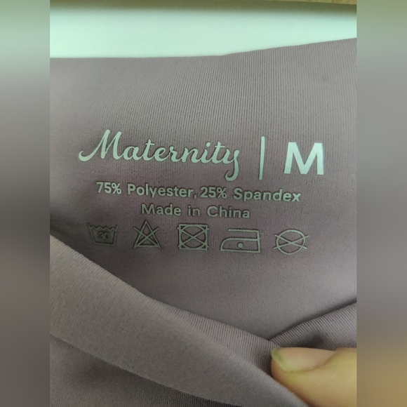 Purple Athletic Shorts Yoga, Cycling - Picture 3 of 3